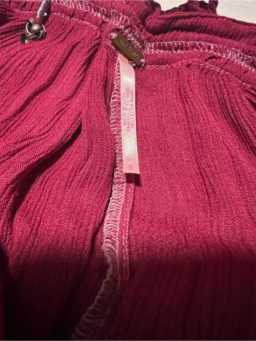 Free People Deep Rose Halter Maxi Dress - Picture 6 of 10
